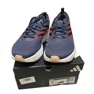 🌟🌟🌼NIB ADIDAS JOGLT M. Men's Navy and Red running training sneakers.